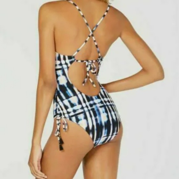 Brand New Lucky Brand Multi-Coloured One-Piece Swimsuit - Picture 2 of 14